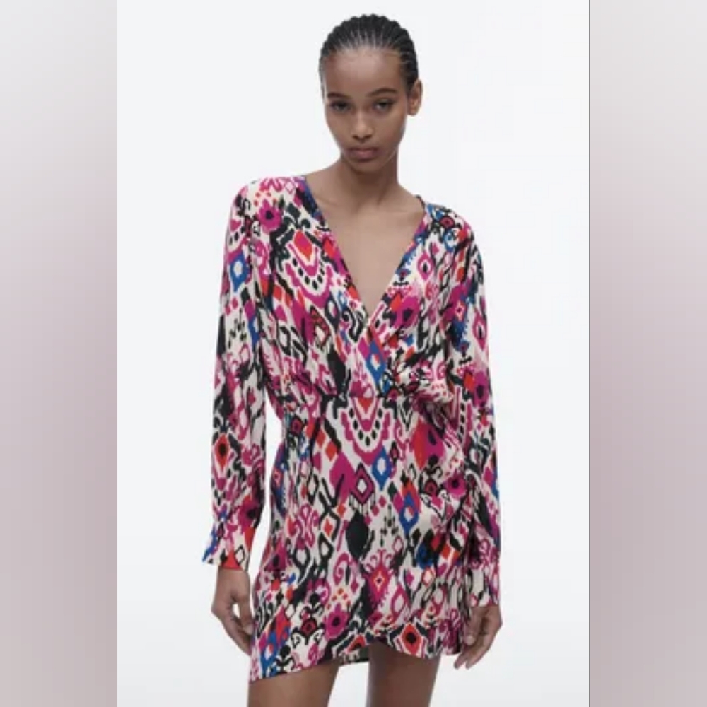 Zara wrap dress
